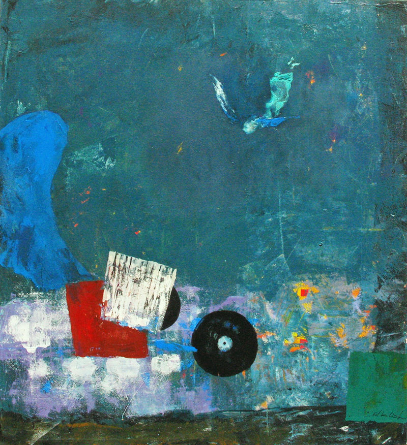 «І ангели слухають джаз». 2013. Полотно, олія